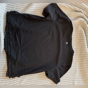 Lululemon Swiftly Tech Short Sleeve Shirt Black Reflective